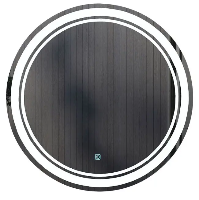 ESPEJO LED DE BAÑO CIRCULAR 70 X 70 CM 6000K DIMEABLE SENSOR TOUCH REF. 03-04-296 / 14-02-020 MARCA AQUA NUOVA