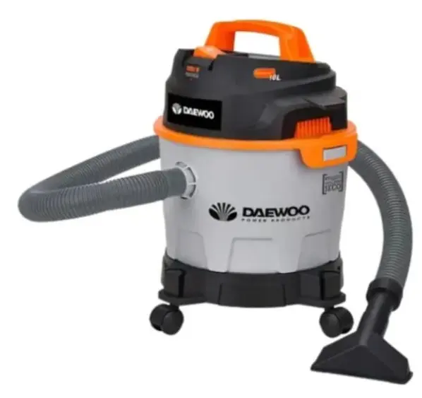 ASPIRADORA 2.70 GAL. 10 L LIQ Y SOLD. 1000 W 4 HP REF. DAVC90-10L / 16-03-006 MARCA DAEWOO