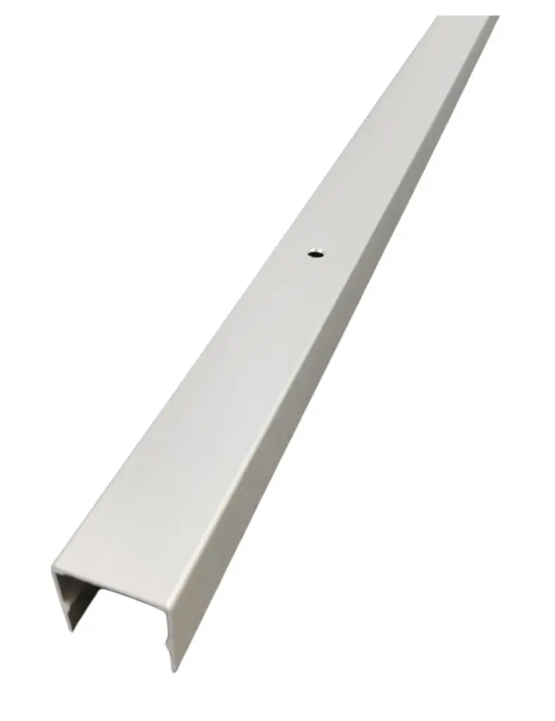 PERFIL DE ALUMINIO ALTO 20 MM X 20 MM SUPERFICIAL P/ CINTA LED 1 MTS PROTECCION CONTRA AGUA REF. PERFILCINTAPAR / 93079116 MARCA LUCERNA