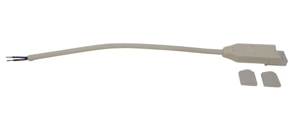 KIT CONECTOR TIPO BROCHE 23 CM + 2 TAPAS PARA CINTA LED COB REF. 93079059CR