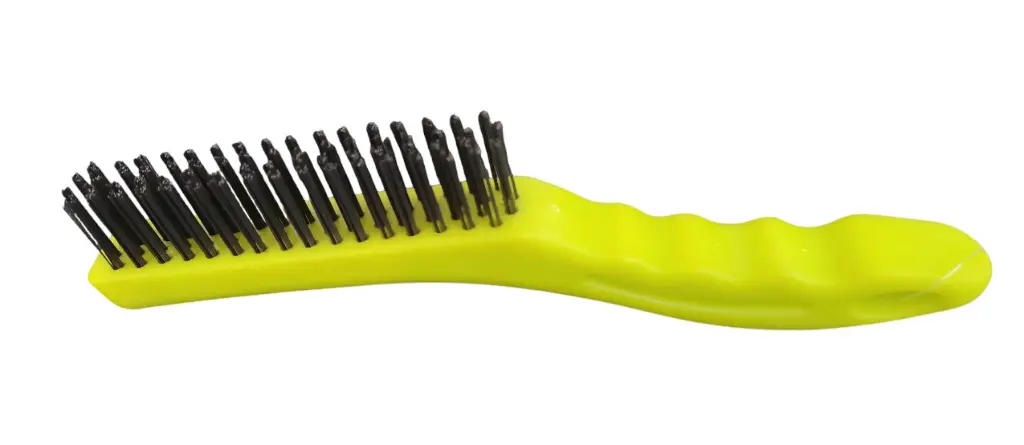 CEPILLO DE ALAMBRE AC M/ PLASTICO 4 X 16 HILERAS REF. BLY-102-002-1 / 967930 MARCA BESTLY