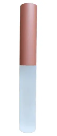 LAMPARA COLGANTE CILINDRICA CCT 6W 3000K 100-240V IP20 40 MM X 285MM X 1800 MM C/ TERRACOTA REF. LUM-1040 MARCA LUMIND