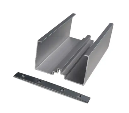 ACCESORIO UNION PARA LINEAL EF-1576 INCLUYE TORNILLOS PRISIONEROS PLATEADO REF. EF-1578 MARCA EFECTO