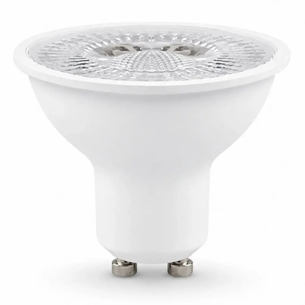 BOMBILLO DICROICO LED GU10 7 W 4000 K 650 LM 120 - 240V C/ BLANCO REF. EF-1589 MARCA EFECTO