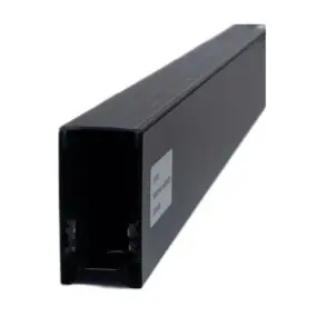 RIEL MAGNETICO SUPERFICIAL 48V 2 MTS 2.5 CM X 5 CM COLOR NEGRO REF. LEF-223 MARCA EFECTO