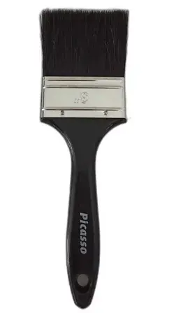 BROCHA DE 3" MOD. PICASSO MANGO NEGRO REF. 128309 MARCA CERDEX