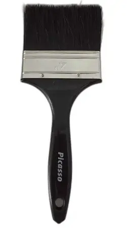 BROCHA DE 4" MOD. PICASSO MANGO NEGRO REF. 128408 MARCA CERDEX