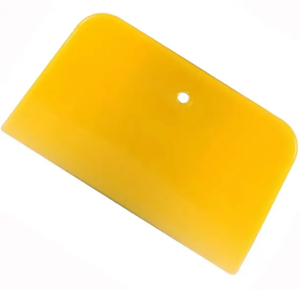 ESPATULA PLASTICA 4" COLOR AMARILLO REF. 902008 MARCA CERDEX