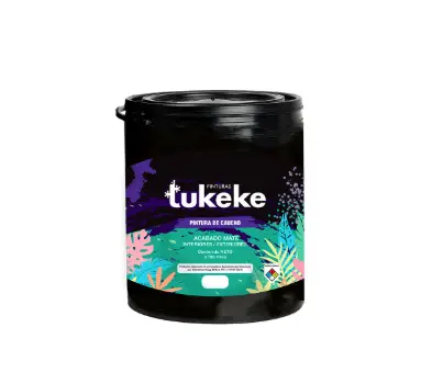 PINTURA DE CAUCHO MATE TUKEKE CLASE C 1 GL COLOR BLANCO REF. TUK0101H COD. 407724 MARCA PINECO