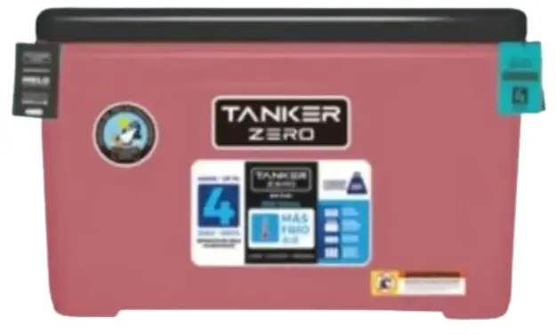 CAVA ZERO 50 LTS / TANKER ZERO COLOR ROSA TAPA NEGRA 59 X 43 X 36 CM REF. 01200298 MARCA RESINCA