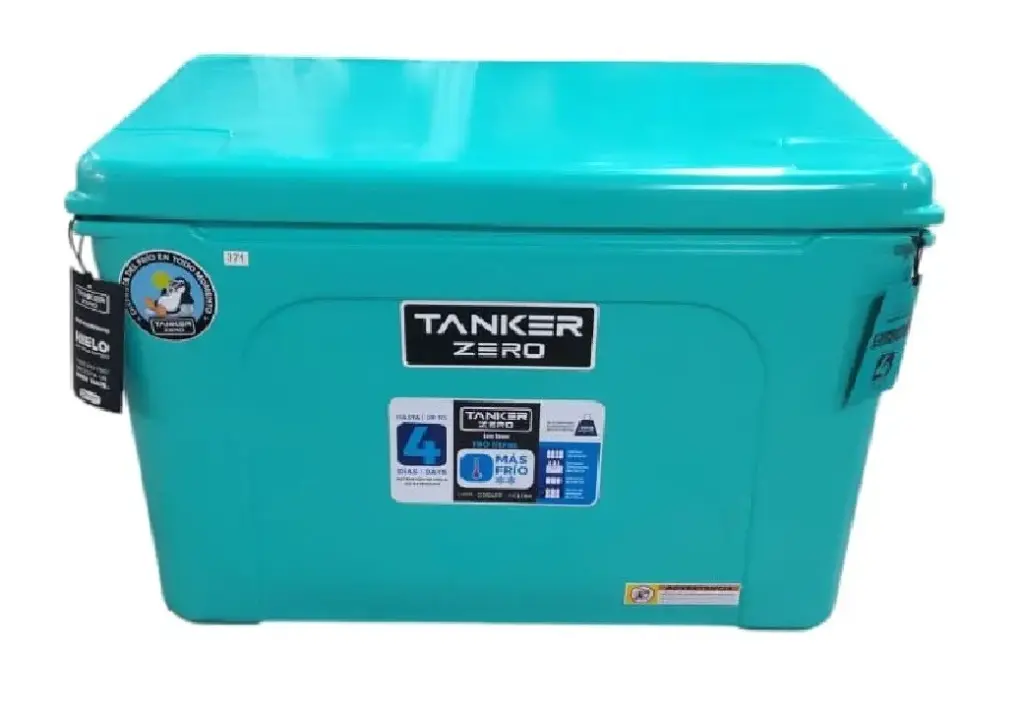 CAVA ZERO 50 LTS / TANKER ZERO COLOR AGUA MARINA 59 X 43 X 36 CM REF. 01200296 MARCA RESINCA 