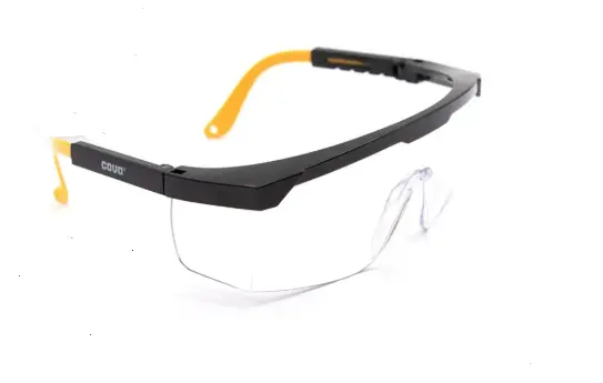 LENTES / ANTEOJOS DE SEGURIDAD TRANSPARENTES AJUSTABLE REF. CV-GA-04-C / 9276 MARCA COVO