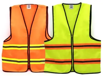 CHALECO DE SEGURIDAD REFLECTIVO S/BOLSILLOS ALTA VISIBILIDD C/ CIERRE TELA DE POLIESTER RESPIRABLE TALLA UNICA REF. CV-SV-3 / 12667 MARCA COVO
