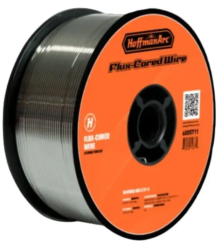 ALAMBRE / FLUX CORE WIRE P/ SOLDAR ACERO AL CARBON 0.8 MM (.030") ROLLO 5 KG E71T-11 REF. 6005711 MARCA HOFFMAN ARC