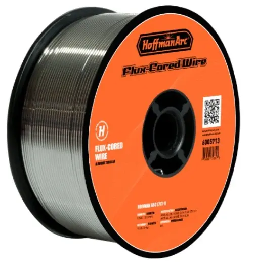 ALAMBRE / FLUX CORE WIRE P/ SOLDAR ACERO AL CARBON 1.0 MM (.040") ROLLO 5 KG E71T-11 REF. 6005713 MARCA HOFFMAN ARC 