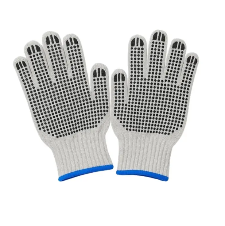 GUANTE DE PUNTO PVC BLANCO (PAR) REF. GUA-PEP MARCA BRUFER