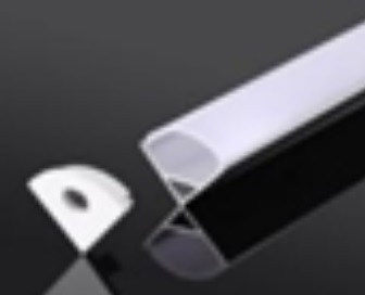 PERFIL DE ALUMINIO ESQUINERO P/EMBUTIR CINTA LED 3 MTR 1.6 CM C/DIFUSOR REF. LUM-556-2 MARCA LUMIND