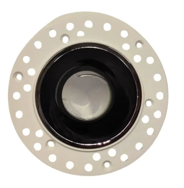 LAMPARA SPOT REDONDO 4" PARA GU10 COLOR BLANCO-NEGRO REF. LUM-1452 MARCA LUMIND