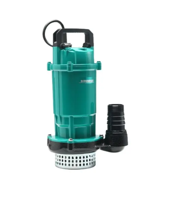 BOMBA SUMERGIBLE DRENAJE 0.5 HP 1" 120 V 125 LTS/M 18 MTS MONOFASICA MOD. QDX1.5-17-0.37K3-F REF. 11250010 MARCA SHIMGE