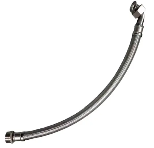 MANGUERA / CANILLA FLEXIBLE 1" X 1" 100 CM ACERO INOX. P/ SISTEMAS HIDRONEUMATICOS MOD. YD-H02 REF. 11800060 MARCA SHIMGE 