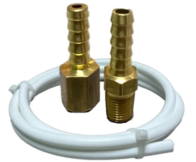 KIT DE CONECTOR RAPIDO Y MANGU. P/ CARG. DE AIRE MOD. MINI-100 INC. (1 MT. MANG. + CONEX. BRONCE MACHO 1/4" X 1/8" + CONEX. HEMB. 1/4" X 1/4") MOD. KC100 REF. 10300182 MARCA TOTAL QUALITY