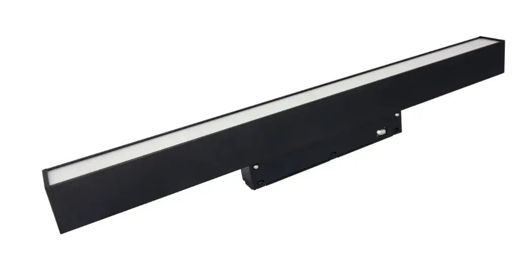 LAMPARA LED LINEAL DIFUSA 30 W 48 V 3CCT NEGRO P/ RIEL TRACK LIGHT REF. AI-MG48-30F-CCT ARTIG LIGHT