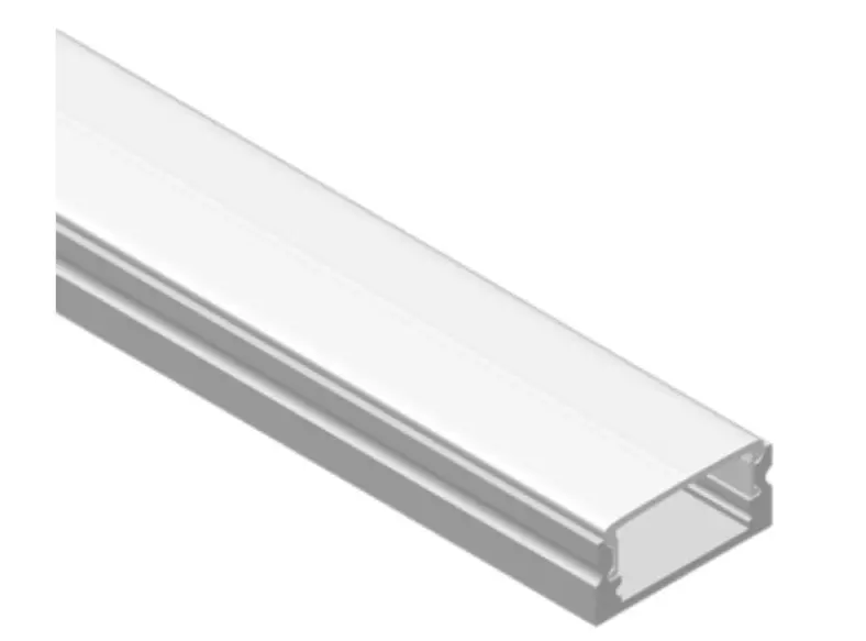 PERFIL DE ALUMINIO SUPERFICIAL ALTO 20 MM X 10 MM X 3 MTS P/ CINTA LED REF. AI-PROF-2010S-3 MARCA ARTIG LIGHT