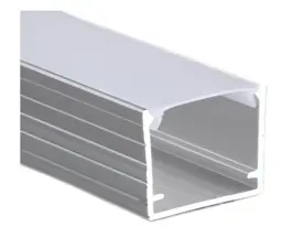 PERFIL DE ALUMINIO SUPERFICIAL ALTO 19.8 MM X 15 MM X 3 MTS P/ CINTA LED REF. AI-PROF-2015-3 MARCA ARTIG LIGHT