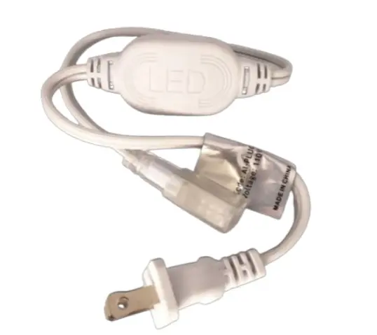 CONECTOR MACHO / PARA CINTA COB PLUG 110 V P/ AI-ST28 BLANCO REF. AI-ST28-PLUG MARCA ARTI LIGHT