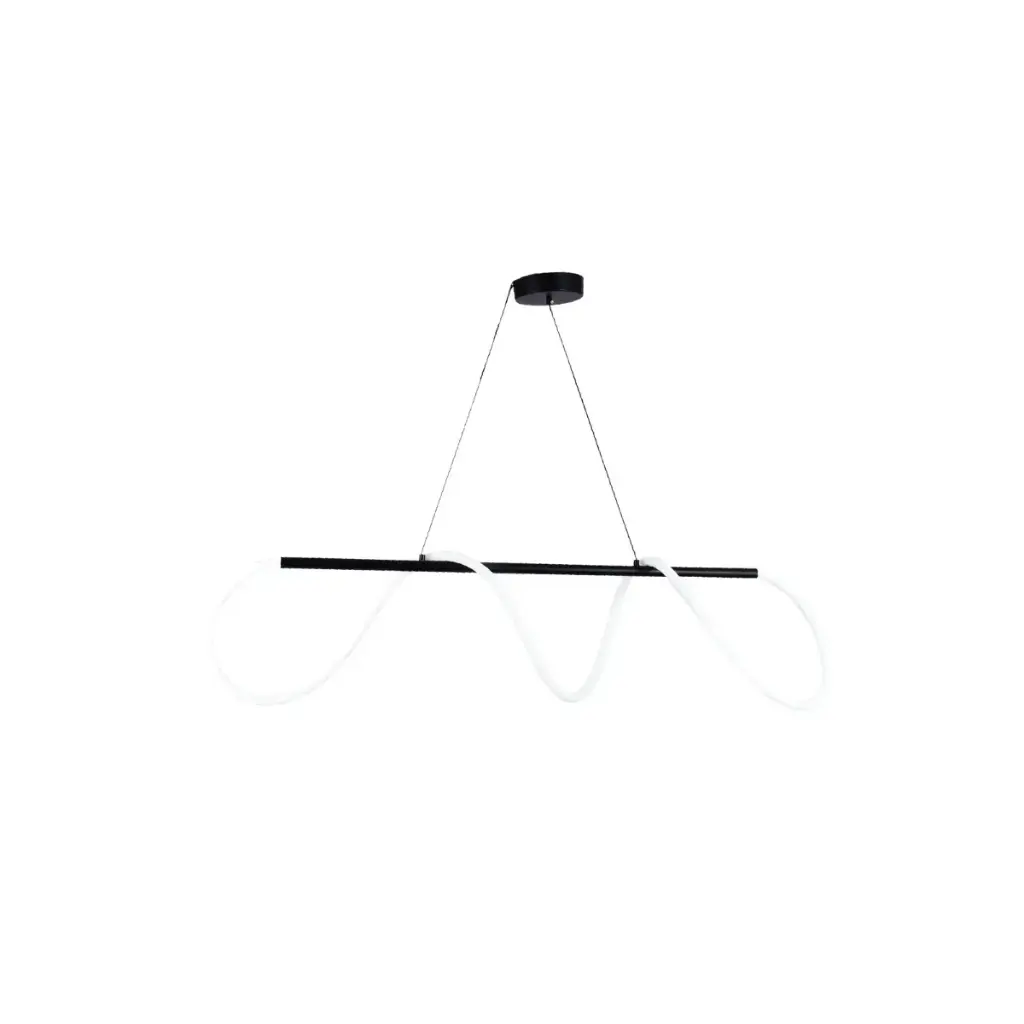 LAMPARA LED COLGANTE 3CCT 120X120 CM SMART APP C/ CONTROL C/ NEGRO REF. DI-488-BK-CCT-Z MARCA KASALIGHT / ARTIG LIGHT