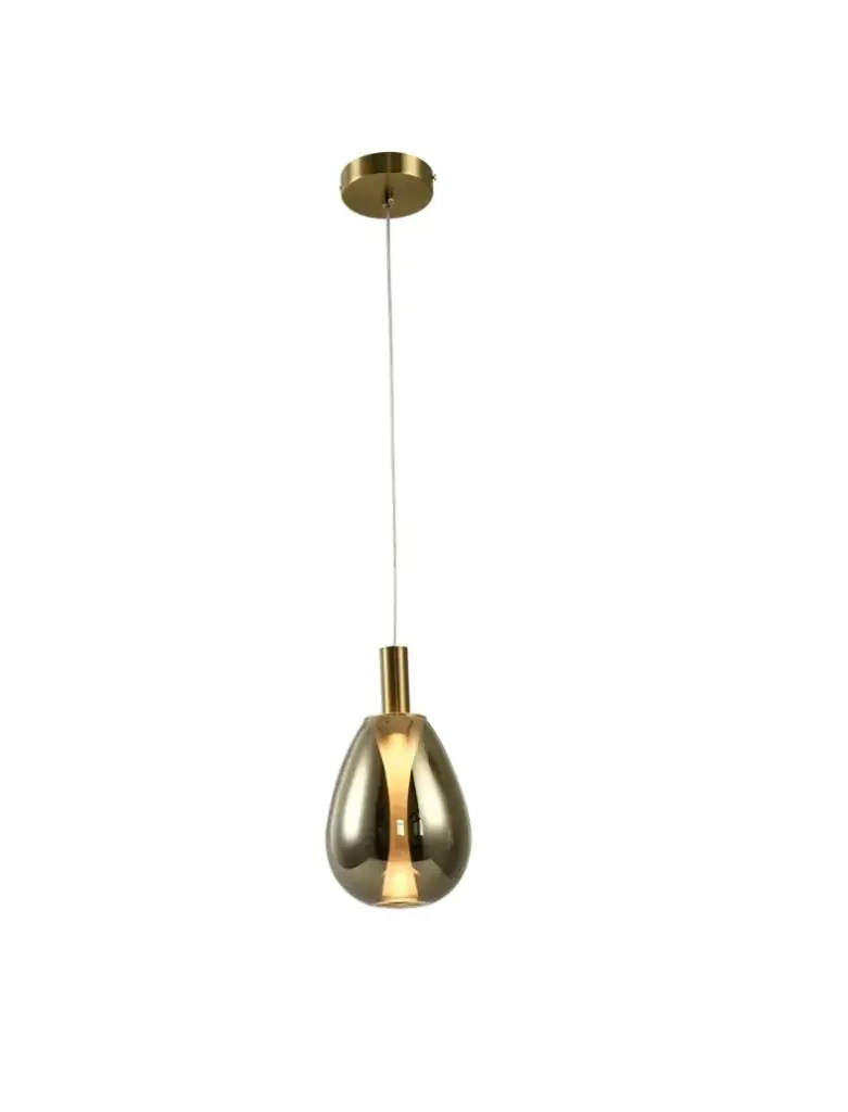 LAMPARA COLGANTE 5W 3000K 14X26 CM C/ DORADO REF. DI-634-GD-30K-Z MARCA KASALIGHT / ARTIG LIGHT