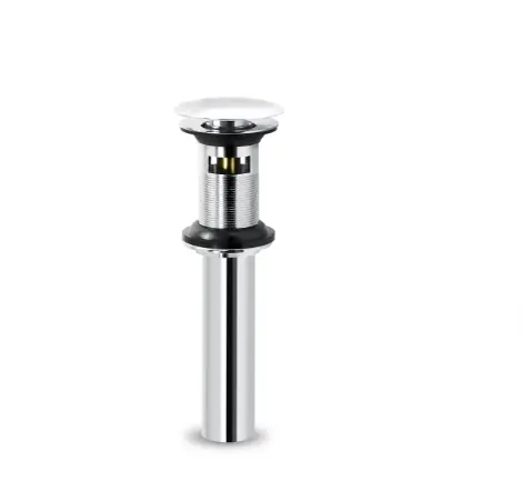DESAGUE P/ LAVAMANO METALICO TIPO CLICKER (CON REBOSE) 1 1/4" MOD. HONGO REF. GRI-1450 MARCA BELT-G