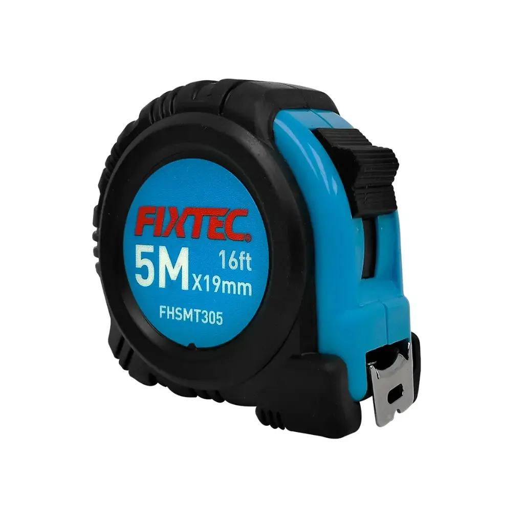 CINTA METRICA 19 MM X 5 MTS C/ FORRO DE GOMA REF. FHSMT305 / 1309031 / 444270 MARCA FIXTEC