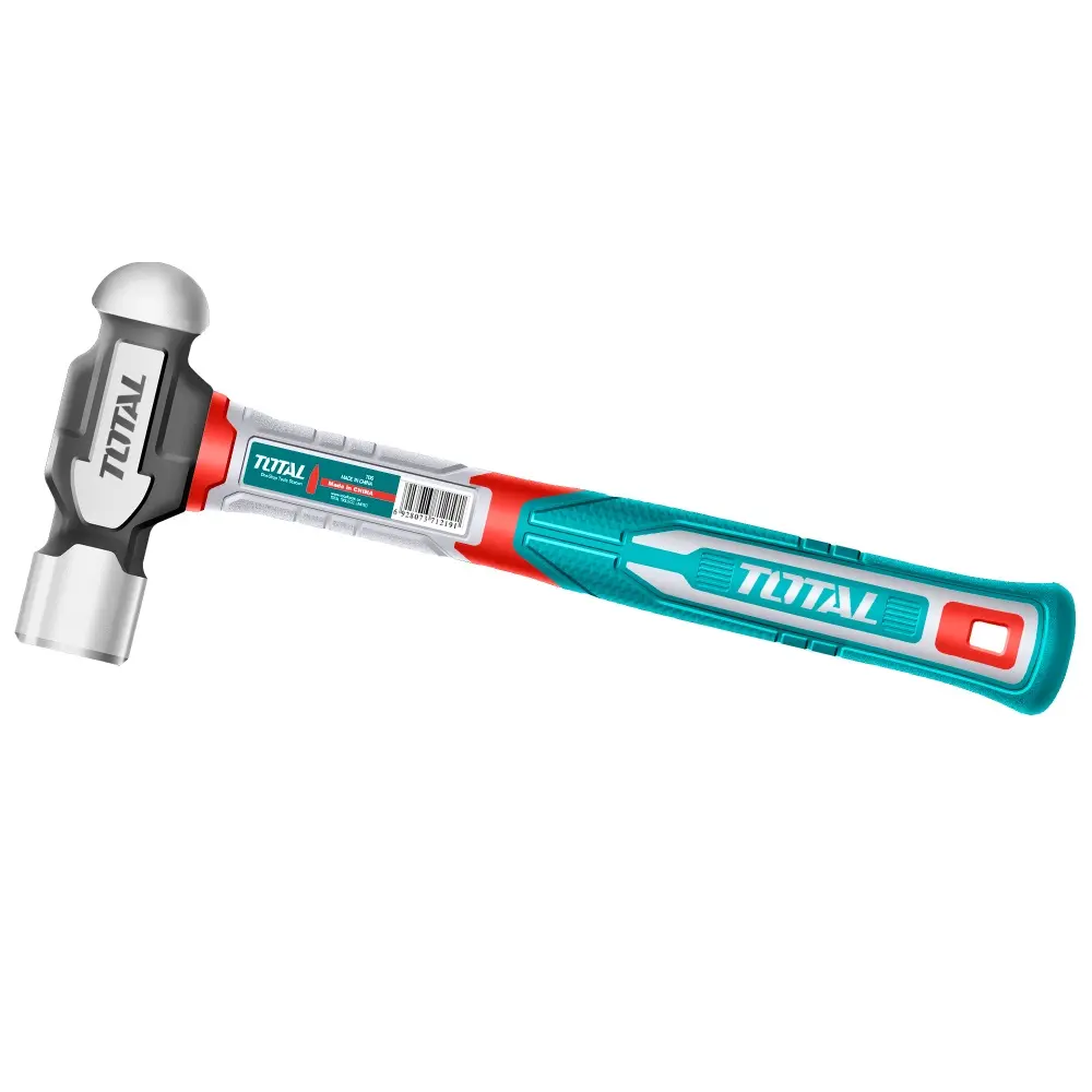 MARTILLO DE BOLA ACERO FORJADO 660 GR MANGO FIBRA DE VIDRIO REF. THBPH61024 MARCA TOTAL TOOLS