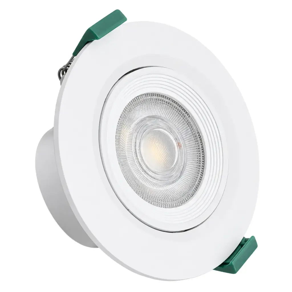 LAMPARA LED SPOT INTEGRADO BASCULANTE REDONDO 7 W 3CCT 85-277V REF. 357 3T / 50109041 MARCA LUCERNA
