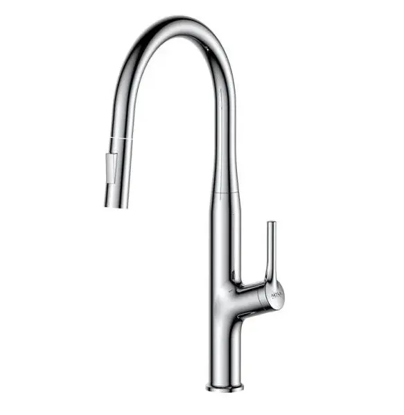 GRIFERIA FREGADERO MONOMANDO SWAM EXTENSIBLE CROMADO REF. NVGRI9830 MARCA NOVA