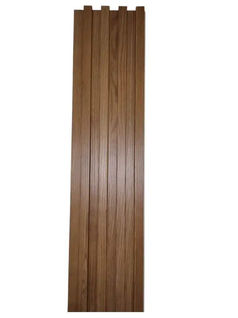 PANEL P/ PARED PVC WALL PANEL INTERIOR 15CM X 1,7CM X 2,90 MTS COLOR MARRON ROBLE REF. PA0074 / 200441 MARCA BRUFER