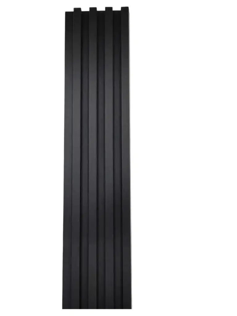 PANEL P/ PARED PVC WALL PANEL INTERIOR 15CM X 1,7CM X 2,90 MTS COLOR NEGRO REF. PA0019 / 202381 MARCA BRUFER