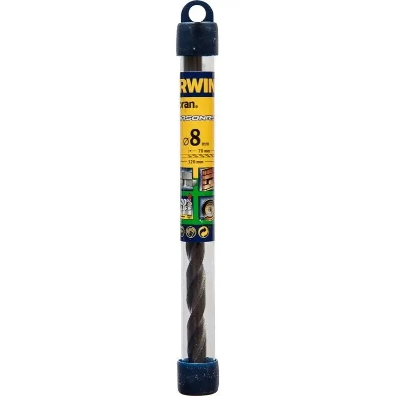 BROCA / MECHA P/CONCRETO MASONRY 8MM X 120MM MOD. 303337 REF. 10501834 IRWIN JORAN 