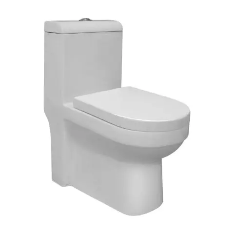 WC SANITARIO ONE PIECE TANQUE ALTO MOD. ALDO BLANCO COD. 20-28-026 REF. 03-12-249 MARCA AQUA NUOVA