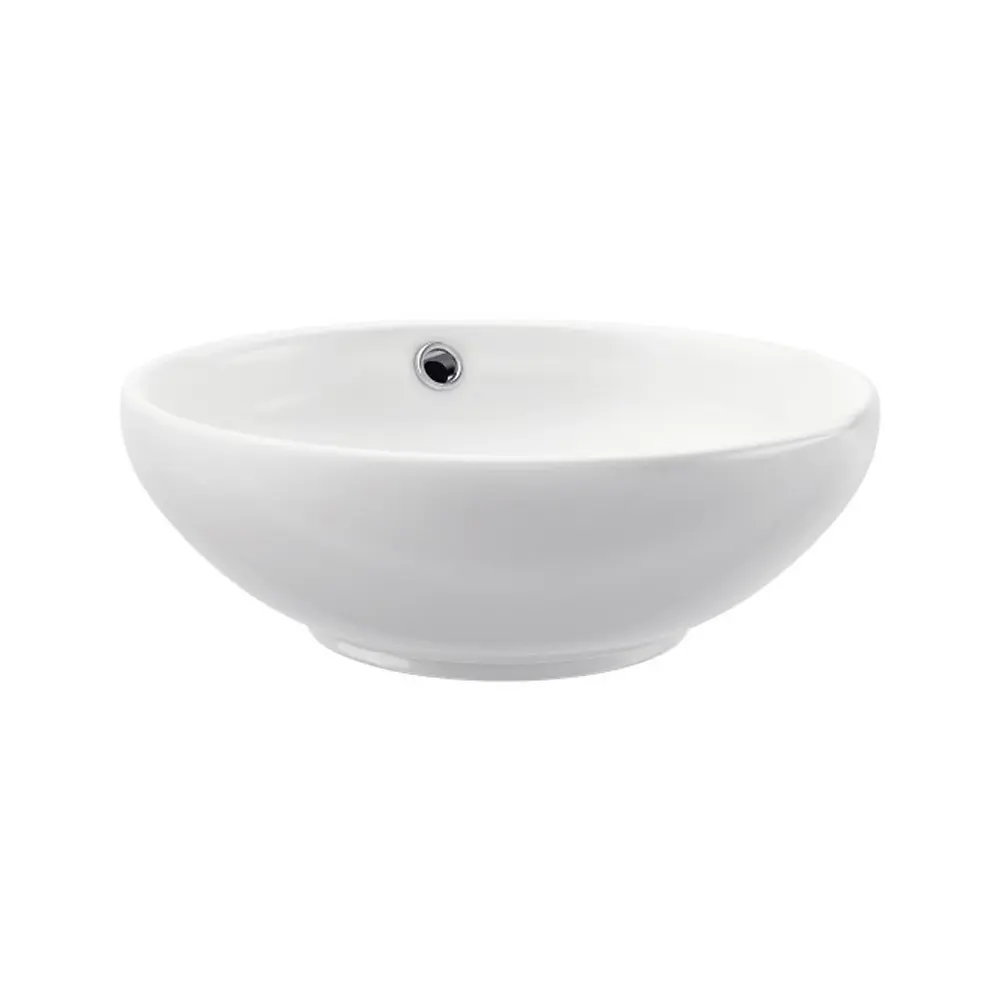 LAVAMANO REDONDO SOBREPONER BALI 37 CM X 37 CM X 13 CM BLANCO COD. 20-34-008 REF. 4221SV40W021  MARCA VAINSA