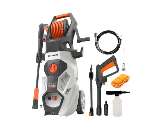 HIDROLAVADORA / HIDROJET ELEC. 2000W 127V 60HZ 2030 PSI 7 LTS/MIN REF DAX21-150 / 03-28-013 MARCA DAEWOO