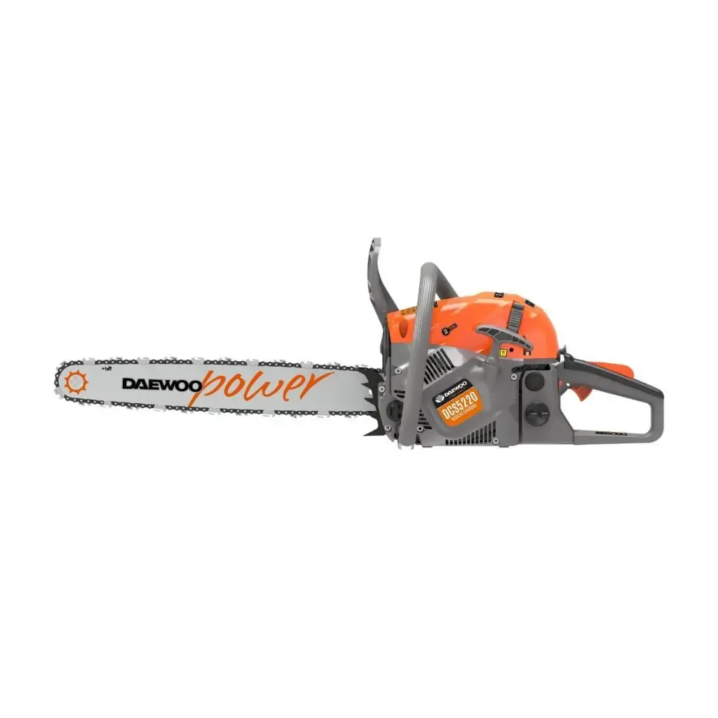 MOTOSIERRA A GASOLINA 20" 52 CC 2.7 HP 7.500 RPM COD. 03-46-012 REF. DACS5220 MARCA DAEWOO