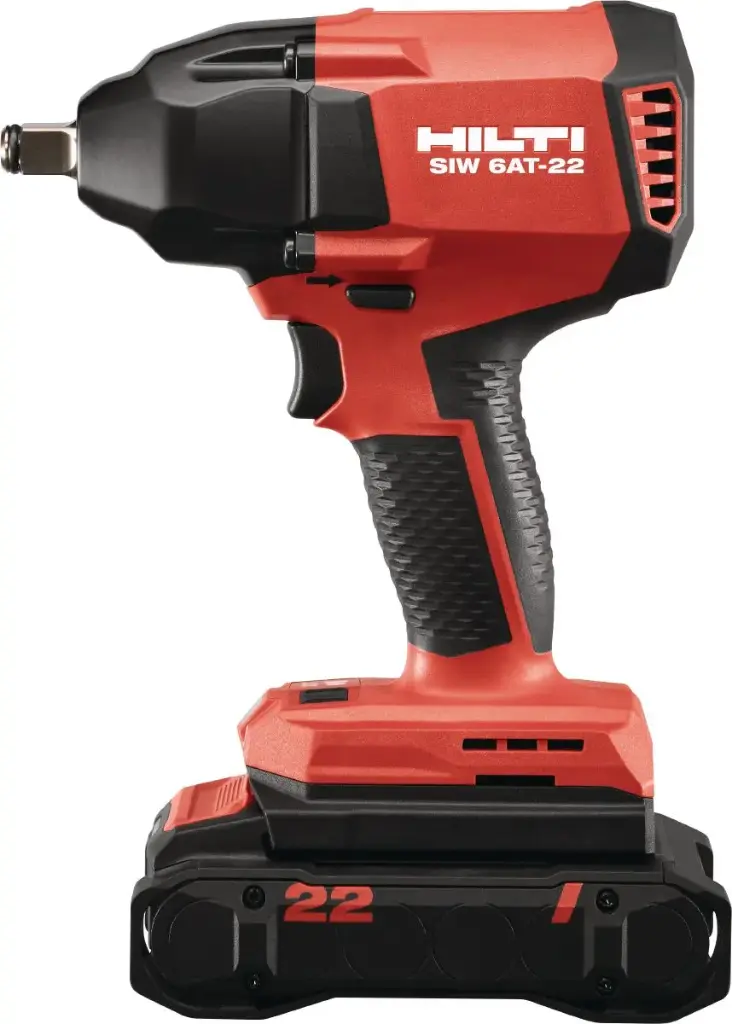 PISTOLA / LLAVE DE IMPACTO 1/2" INALAMBRICA 22V 2 VEL ( 1550 RPM- 1750 RPM) MOD. SIW 6AT-22 INCLUYE CARGAD. C 4-22 115V REF.2253927+ 1 BAT. B 22-170 REF.2455117+ BOLSO REF.2115246 REF. 2365072 COD.(2347823) MARCA HILTI 