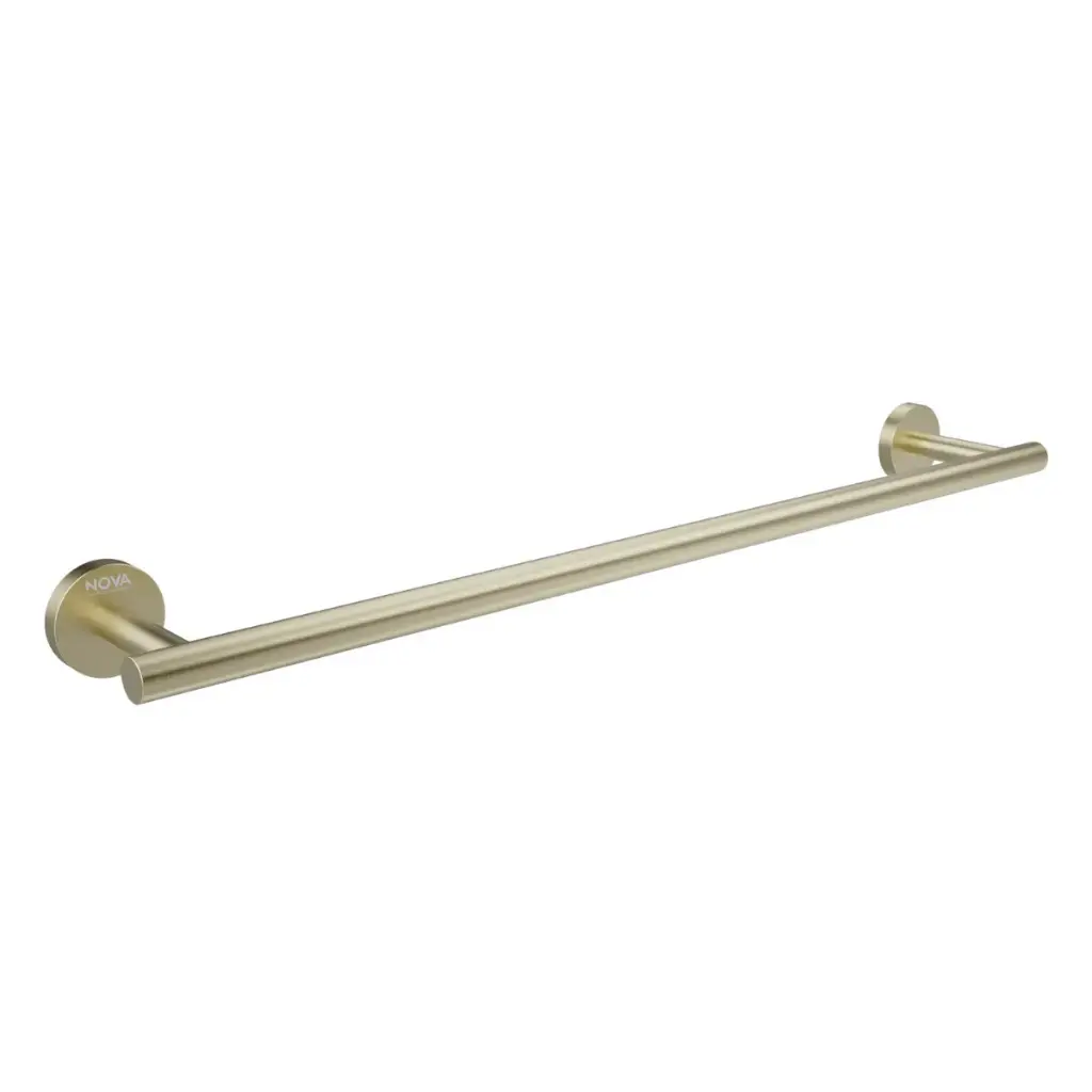 TOALLERO DE BARRA ACERO INOXIDABLE 60 CM SERIE TEMPO D´OR RADIANCE / DORADO REF. NVACC7643 NOVA 