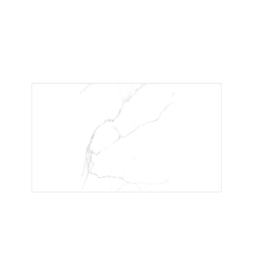 PORCELANATO DE 1ERA MEGAFORMATO 60 CM X 1.20MT X 9 mm ( CAJA 2,16  MTS2 ) PULIDO CALATTA VENATO MARCA OVERLAND ( PRECIO POR CAJA ) 