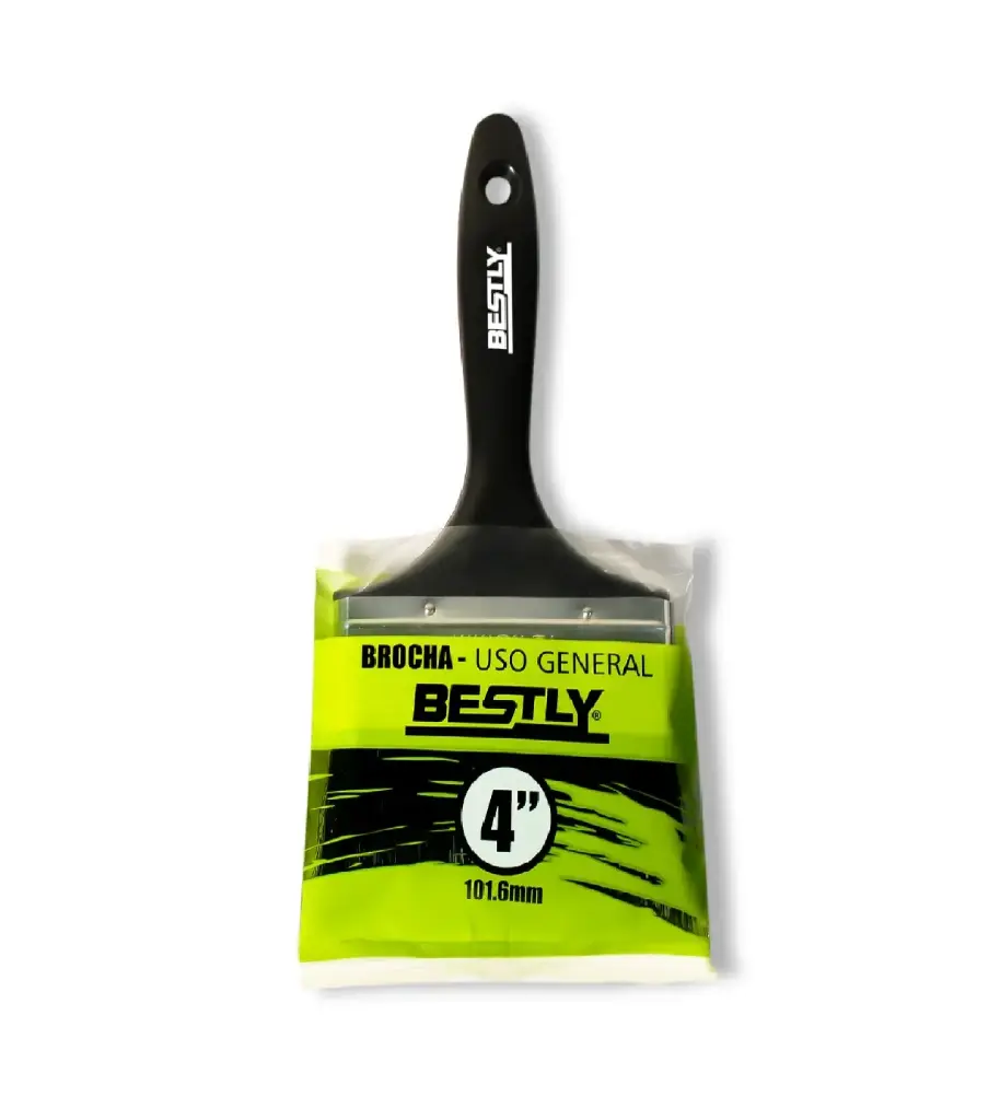 BROCHA 4" M/PLASTICO COD. BLY-180-004-040 REF. 258526 MARCA BESTLY