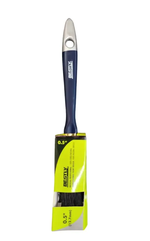 BROCHA DE 1/2" MANGO MADERA AZUL COD. BLY-180-001-005 REF. 968319 MARCA BESTLY 