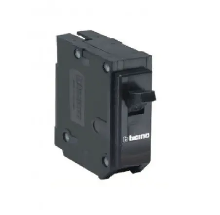 BREAKER PARA EMPOTRAR 1 X 60 A REF. 8901 / 60N MARCA BTICINO