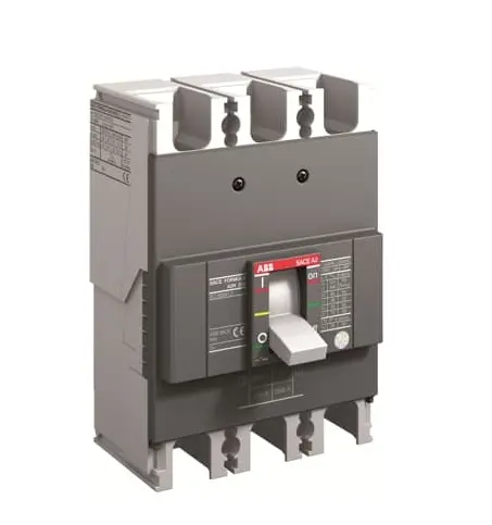 BREAKER SUPERFICIAL INDUSTRIAL DE 3 X 225 AMP A2A TMF 225-2250 A 240V CAJA MOLDEADA COD. 1SDA069793R1 MARCA ABB / GENERAL ELECTRIC 